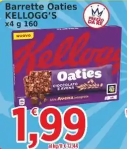 Market Ingross Barrette Oaties Kellogg's offerta