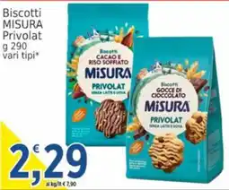 Market Ingross Biscotti Misura Privolat offerta