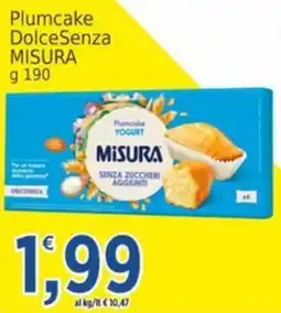 Market Ingross Plumcake DolceSenza Misura offerta