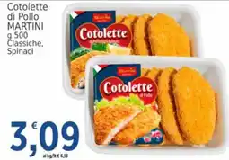 Market Ingross Cotolette di Pollo MARTINI offerta