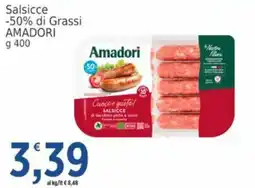 Market Ingross Salsicce Amadori offerta