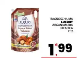 Despar Sicilia Bagnoschiuma Luxury Argan/Ambra offerta