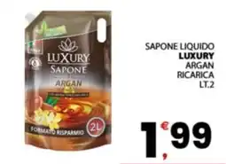 Despar Sicilia Sapone liquido Luxury Argan offerta