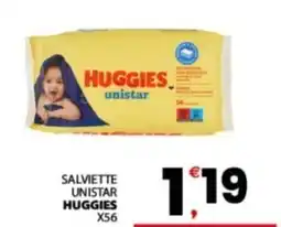 Despar Sicilia Salviette unistar huggies offerta