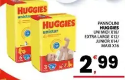 Despar Sicilia Pannolini Huggies unistar offerta