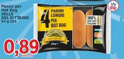 Market Ingross Panini per Hot Dog Panditaino offerta