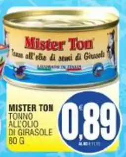 Vicino a te supermercati Mister Ton tonno all'olio di girasole offerta