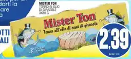 Vicino a te supermercati Mister Ton Tonno all'olio di semi di girasole offerta