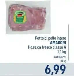 Talento Professional Store Petto di pollo intero Amadori offerta
