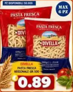 MercADone Pasta fresca Divella offerta