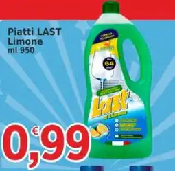 Market Ingross Piatti LAST Limone offerta