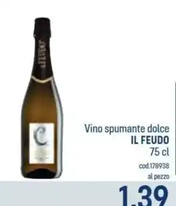 Talento Professional Store Vino spumante dolce IL FEUDO offerta