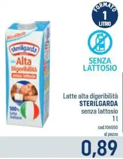 Talento Professional Store Latte alta digeribilità Sterilgarda senza lattosio offerta