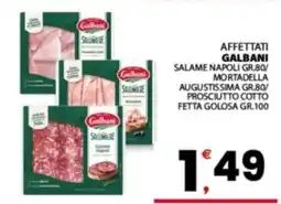 Despar Sicilia Affettati Galbani offerta
