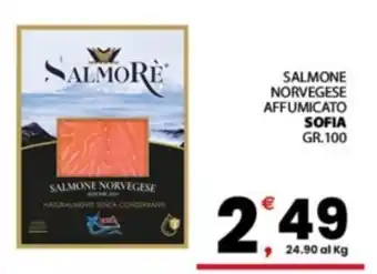 Salmone Norvegese Affumicato Sofia