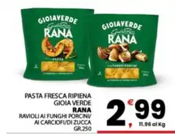 Despar Sicilia Pasta fresca ripiena Gioia Verde Rana offerta