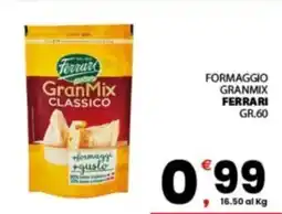 Despar Sicilia Formaggio Granmix Ferrari offerta