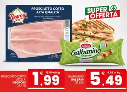 Despar Sicilia Prosciutto cotto Stella Negroni offerta