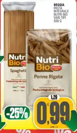 Vicino a te supermercati Nutri Bio Pasta integrale offerta