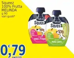 Market Ingross Squeez 100% Frutta Melinda offerta