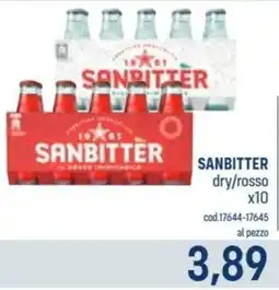 Talento Professional Store Sanbitter dry/rosso offerta