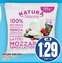 Vicino a te supermercati Natura Sincera Mozzarella offerta