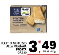 Despar Sicilia Filetti di merluzzo alla mugnaia Frosta offerta
