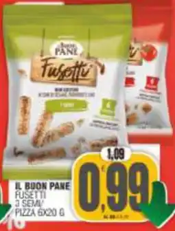 Vicino a te supermercati Il buon pane fusetti 3 semi offerta