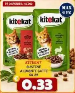 MercADone Kitekat bustine alimenti gatti offerta