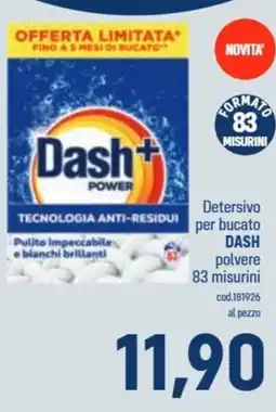 Talento Professional Store Detersivo per bucato DASH polvere offerta