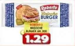 MercADone Roberto Brioche Burger offerta
