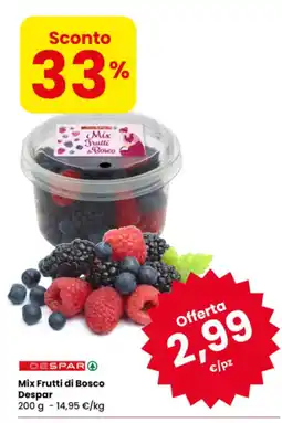 Eurospar Mix Frutti di Bosco Despar offerta