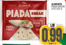 Vicino a te supermercati Alimenta piada break offerta