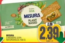 Vicino a te supermercati Misura crackers soia naturaricca offerta
