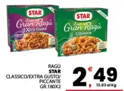 Despar Sicilia Ragù Star offerta