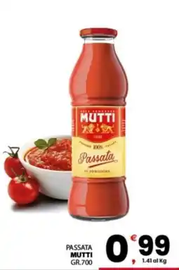 Despar Sicilia Passata Mutti offerta