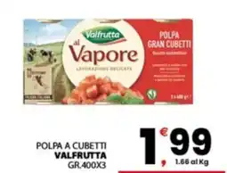 Despar Sicilia Polpa a cubetti Valfrutta offerta