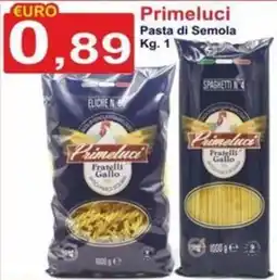 GuMì Supermercati Pasta di Semola Primeluci offerta