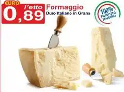 GuMì Supermercati Formaggio Duro Italiano in Grana offerta