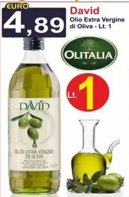 GuMì Supermercati David Olio Extra Vergine di Oliva offerta