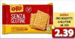 MercADone Saiwa Oro Biscotti Senza Glutine offerta