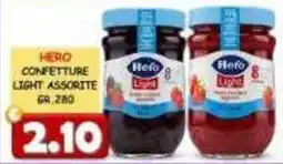 MercADone Hefo confettura light assortite offerta
