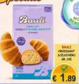 MercADone Bauli croissant senza zucchero offerta