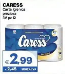 Boningros Cash and Carry Caress Carta Igienica preziosa offerta