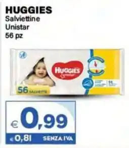 Boningros Cash and Carry Huggies Salviettine Unistar offerta
