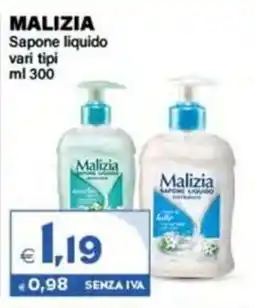 Boningros Cash and Carry Malizia Sapone liquido offerta