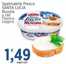 Market Ingross Spalmabile Fresco Nuvola Santa Lucia offerta