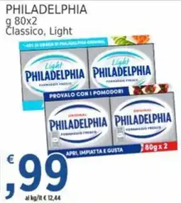 Market Ingross Philadelphia formaggio fresco Light offerta