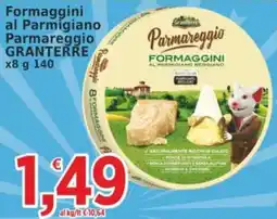 Market Ingross Formaggini al Parmigiano Parmareggio Granterre offerta