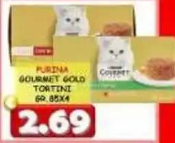 MercADone Purina Gourmet Gold Tortini offerta